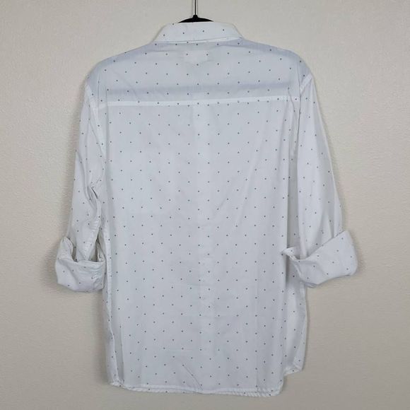 WR Pin Dot Lightweight Button-down, Size M - Picture 4 of 5